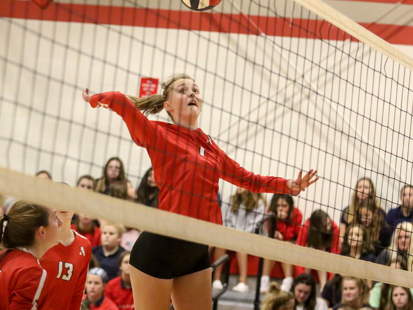 Ursuline vs. Visitation volleyball